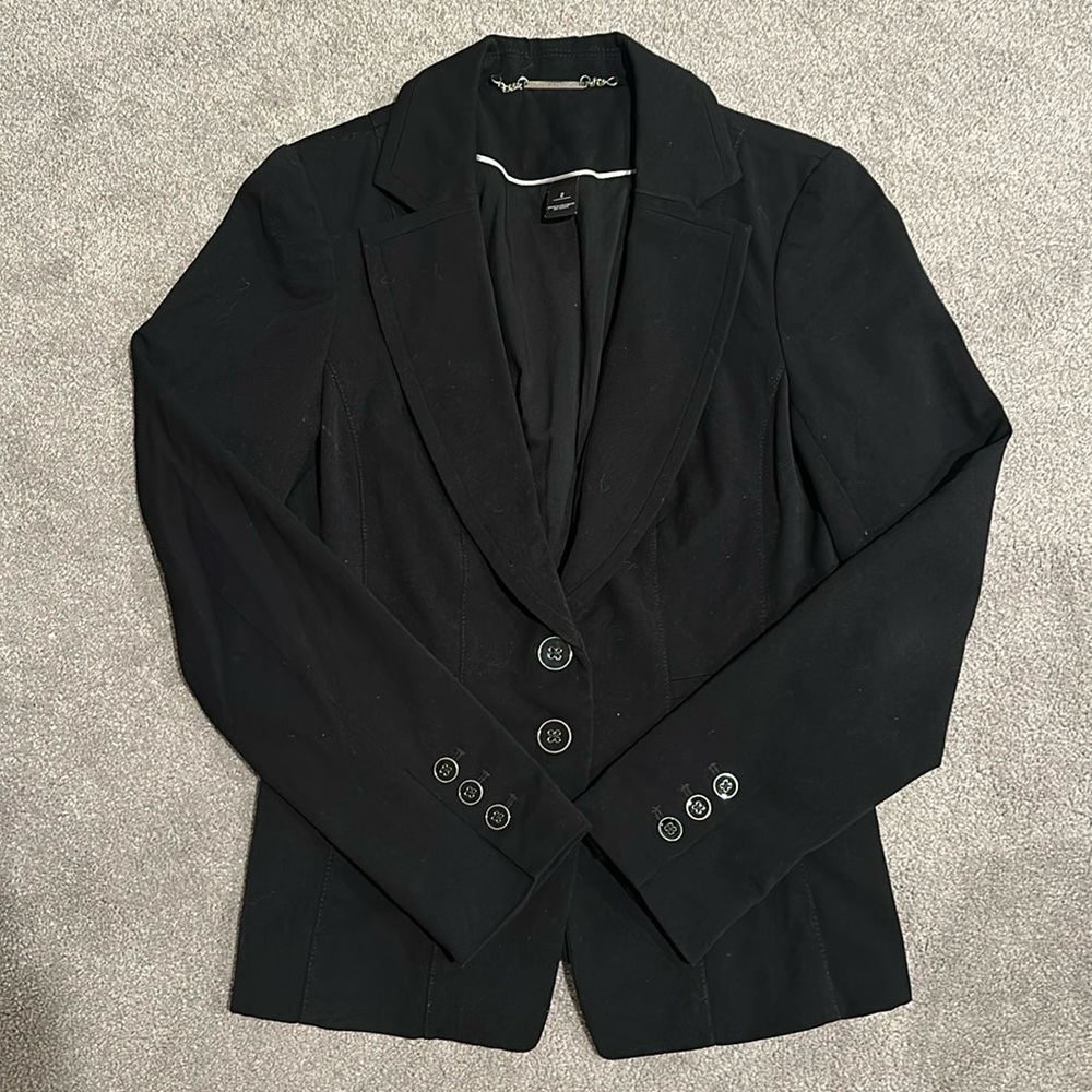 White House Black Market Black Blazer